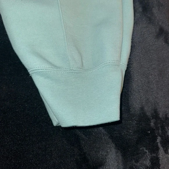 Nike Green Track Pants with Tapered Fit and Elastic Waistband - Picture 2 of 7